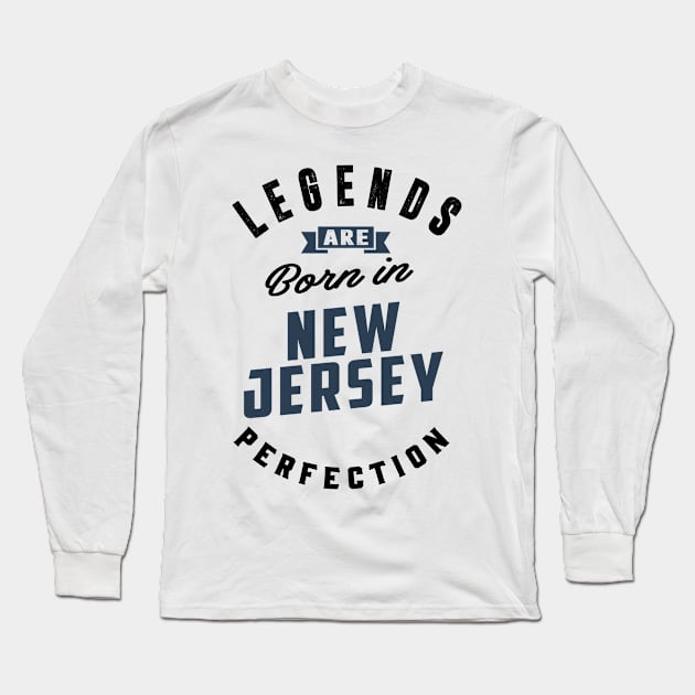 New Jersey Long Sleeve T-Shirt by C_ceconello